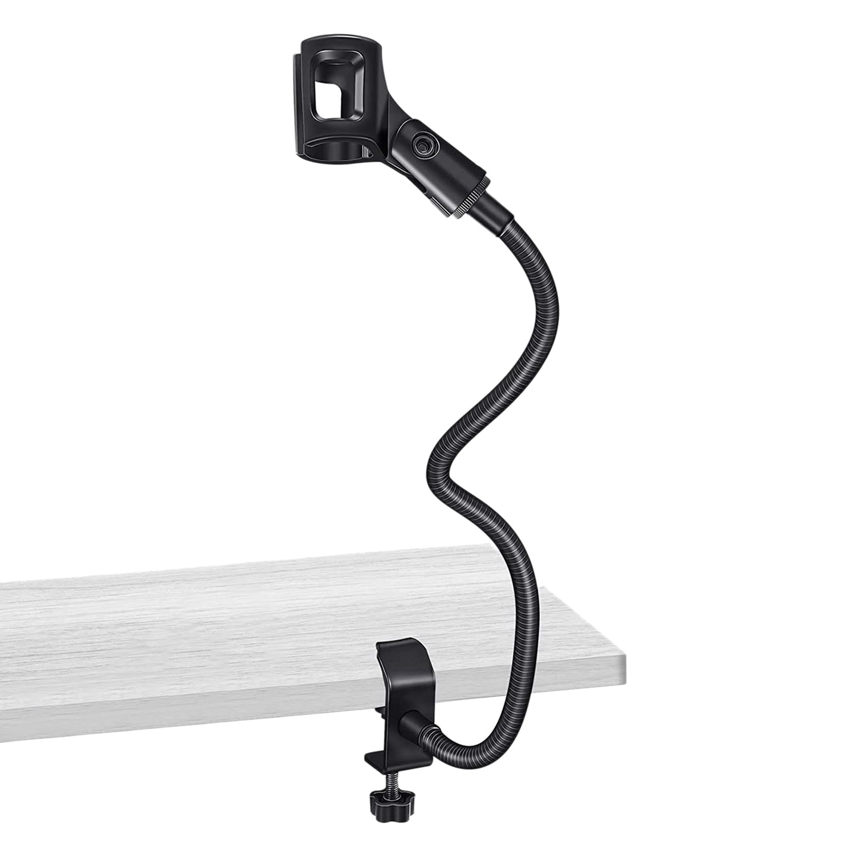 Pied de Microphone Flexible Col de Cygne- Bras Ajustable 360 Bureau