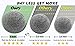 RAYTRADE Wool Dryer Balls 6-Pack 100% Made of Organic New Zealand Wool Reduces Clothing Wrinkles and Saves Drying Time Reusable Natural Fabric Softener Stocking Stuffer Gifts (Gray)