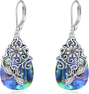 Vintage Dragonfly Pattern Drop Earrings for Women Exquisite Party Jewelry