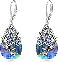 Vintage Dragonfly Pattern Drop Earrings for Women Exquisite Party Jewelry