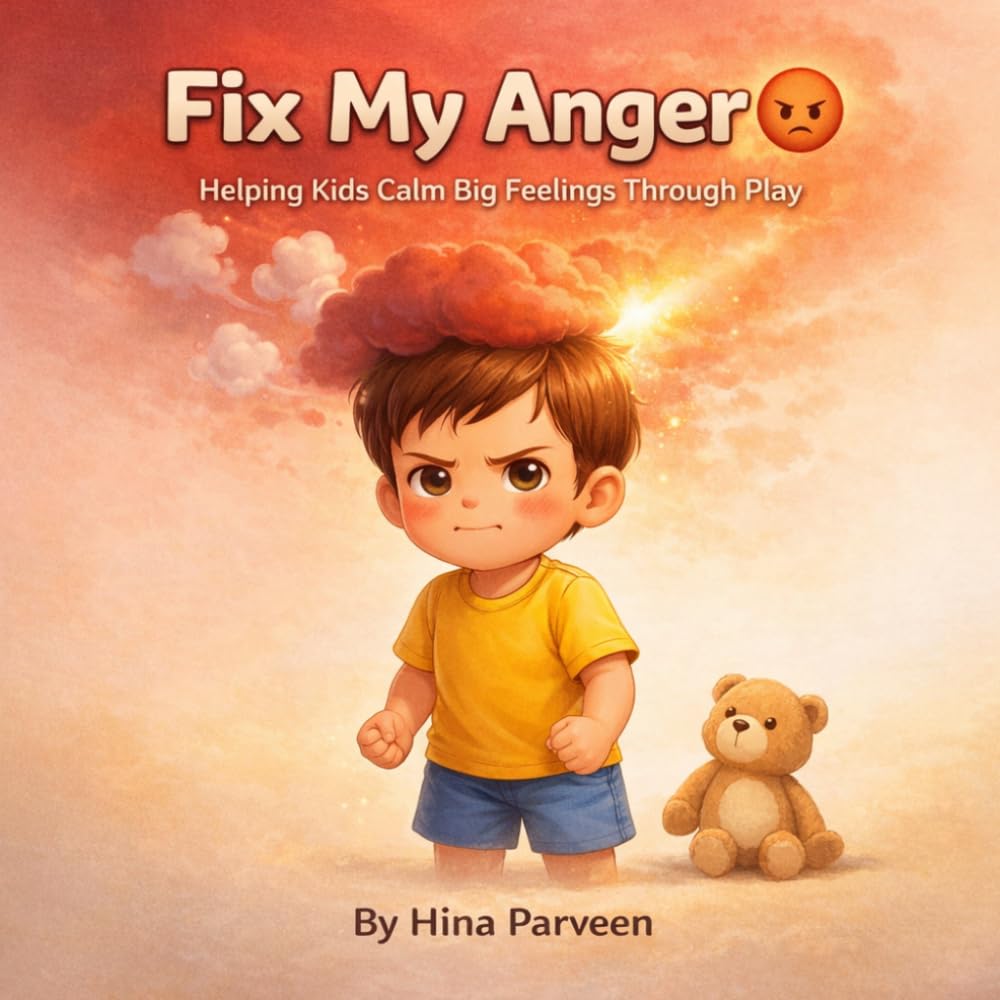 Fix My Anger: An Interactive Feelings Book for Kids Ages 3–7: Help Children Calm Big Emotions Through Fun Actions Like Stomping, Breathing, Blowing, and Hugging (Fix My Feelings Series)