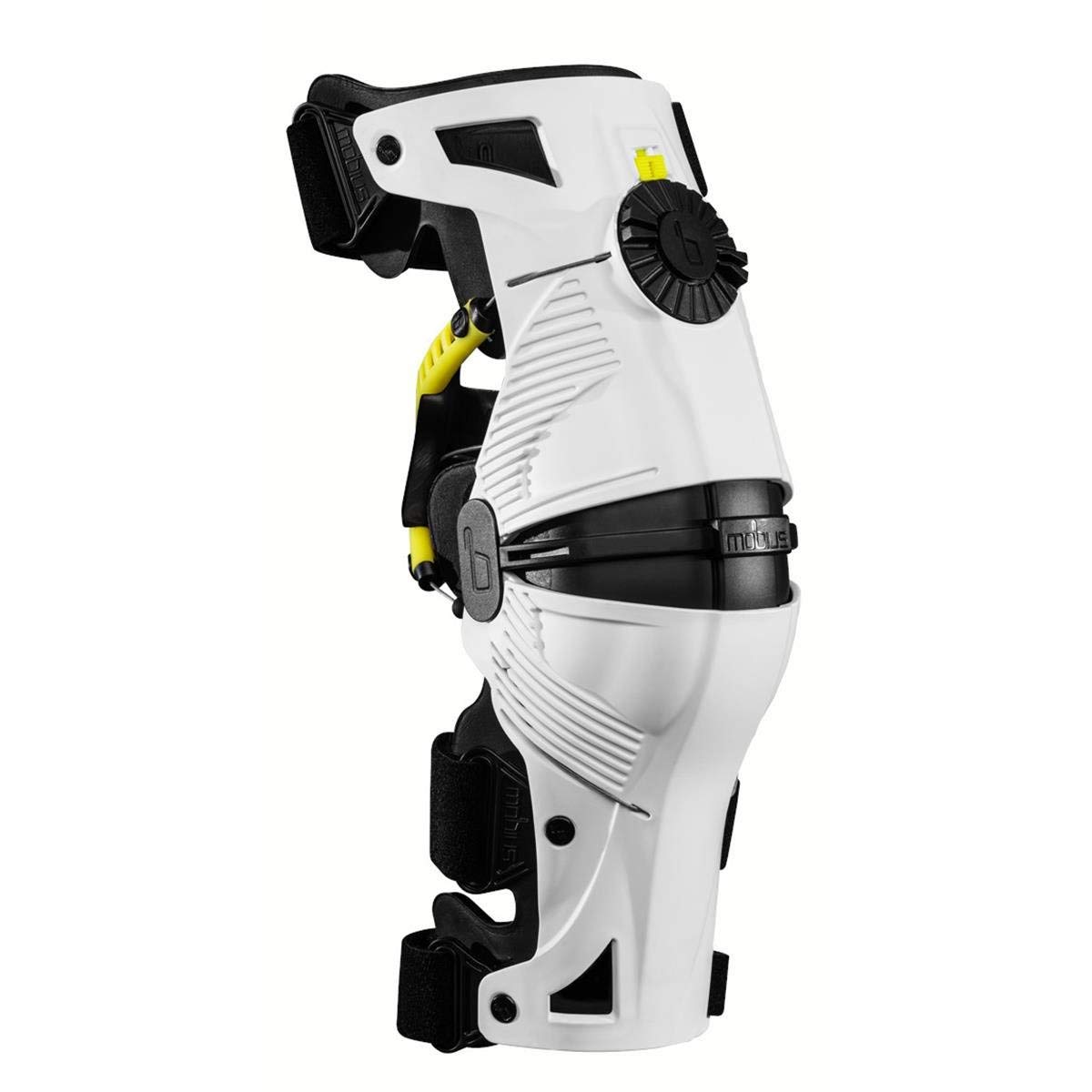 MOBIUS Rodillera X8, color blanco, talla M