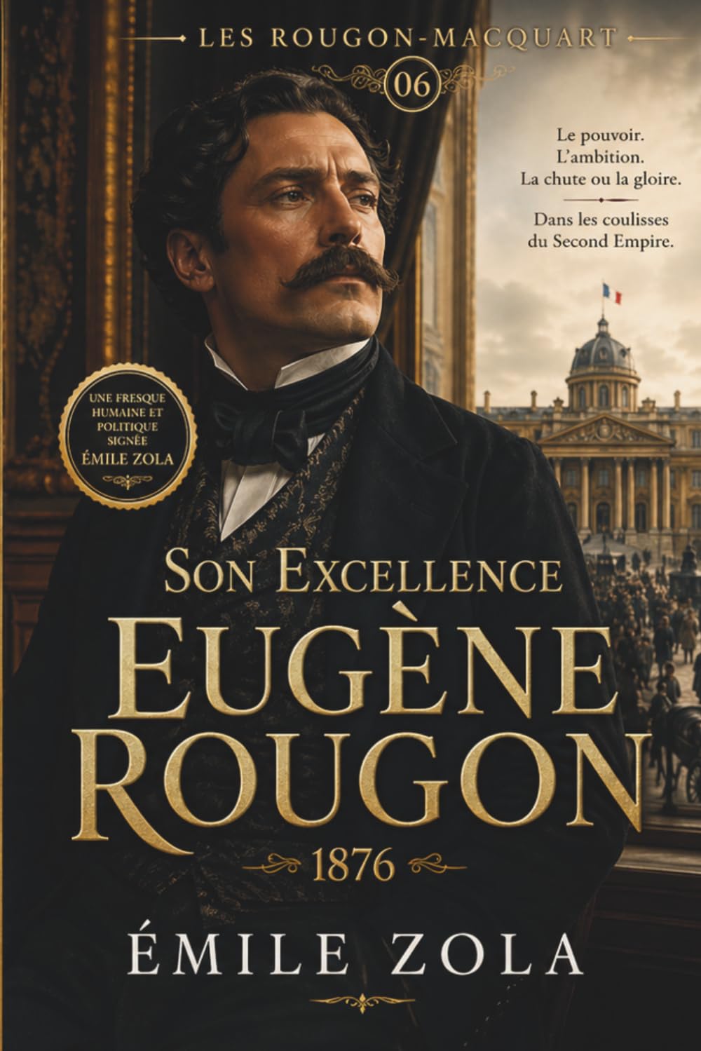 Son Excellence Eugène Rougon 1876: Édition Annotée | Inclus : Biographie de l'auteur et Analyse de l'œuvre (Les Rougon-Macquart, T.6)