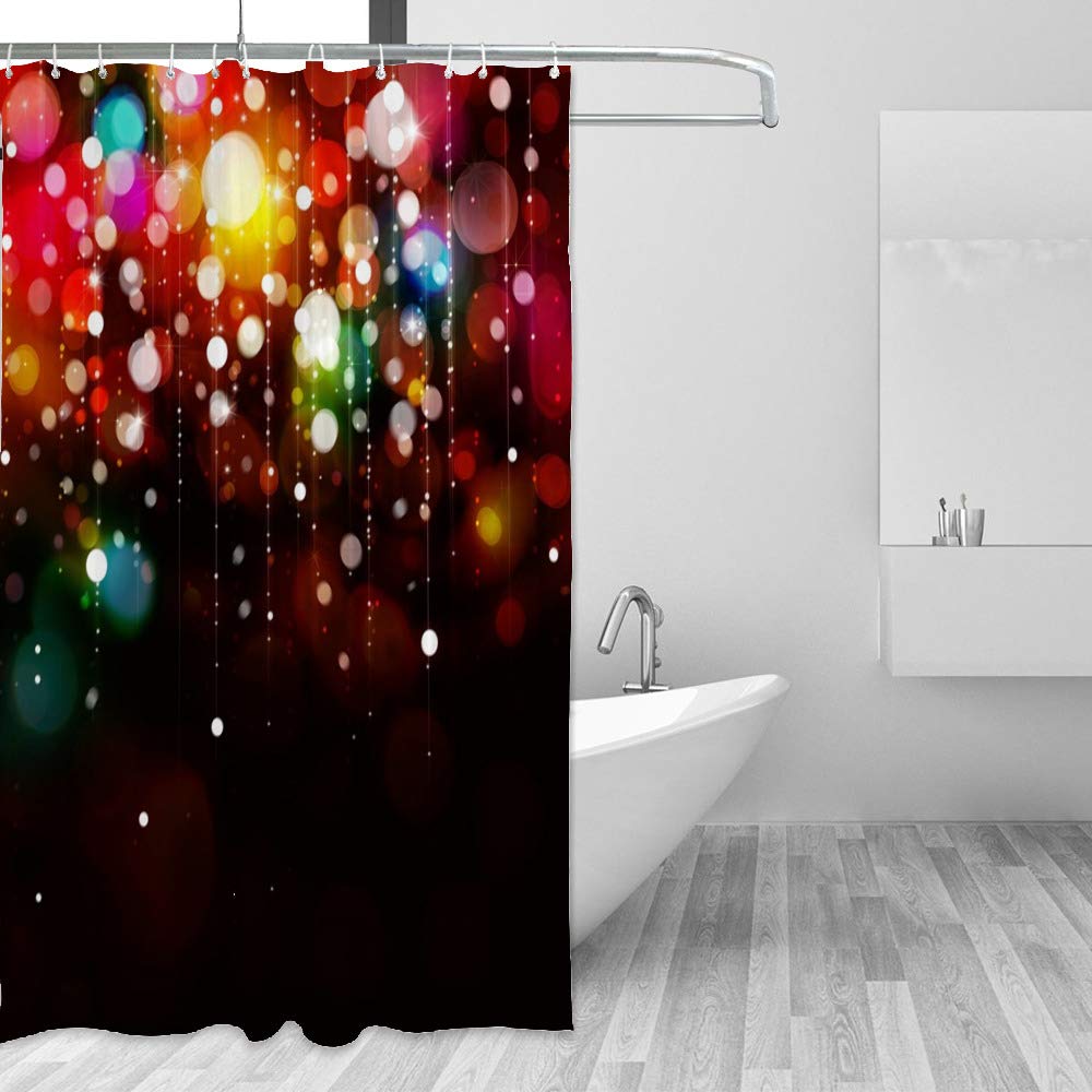 Rideau de douche imperméable magenta pour sublimer votre salle de bain