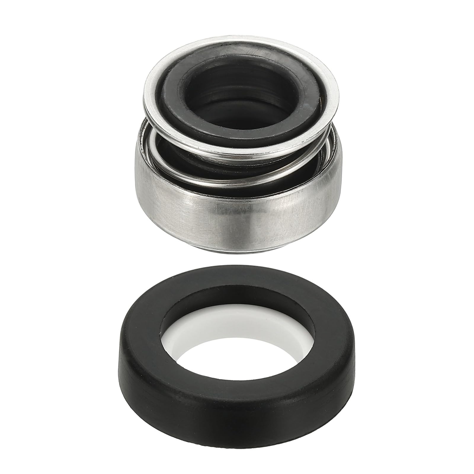 PATIKIL Mechanical Seal Kit, 16mm / 0.6 Inch Gas Water Pump Replace Mechanical Shaft Seal Replacement Kit