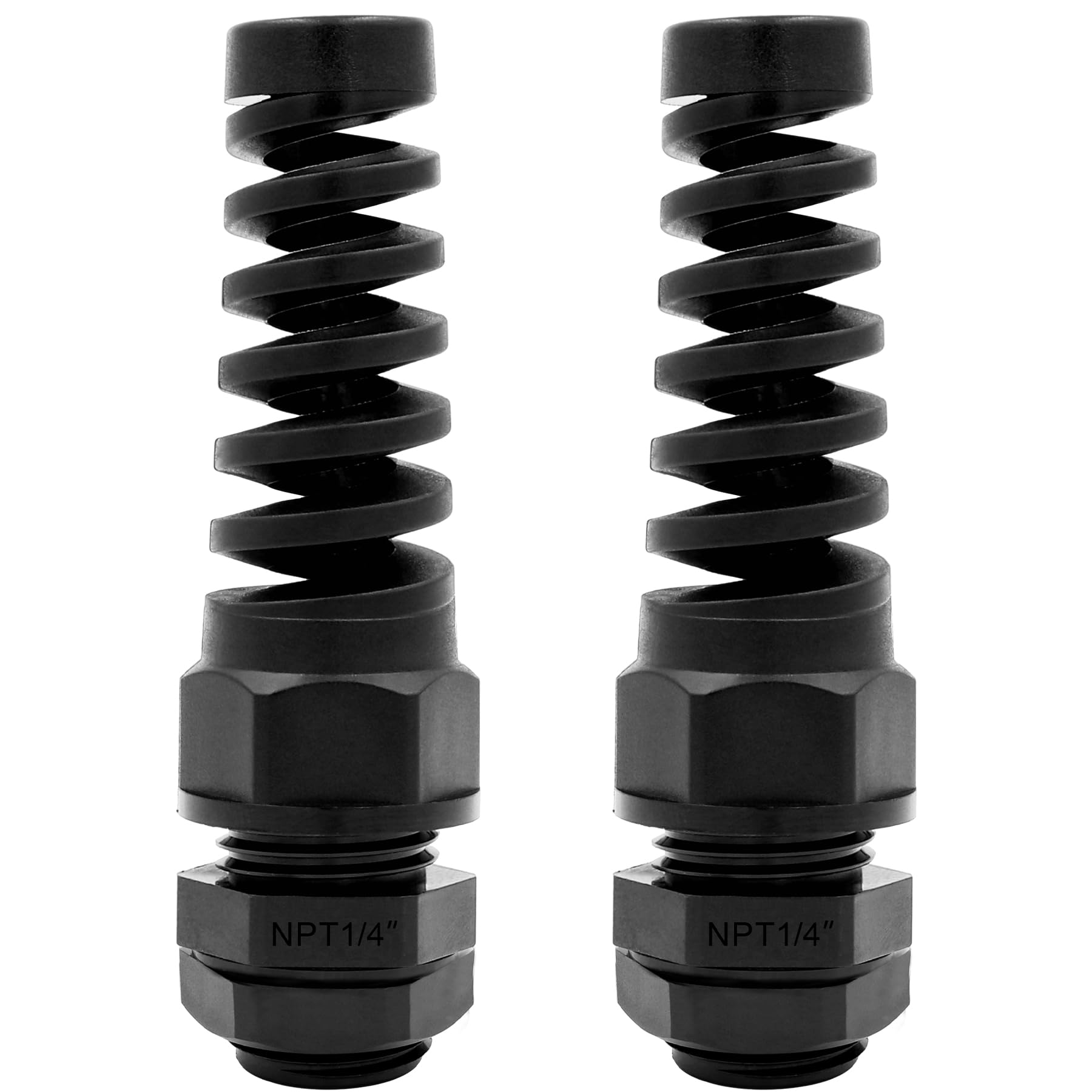 Strain Relief Cable Glands - Waterproof NPT Connectors -22