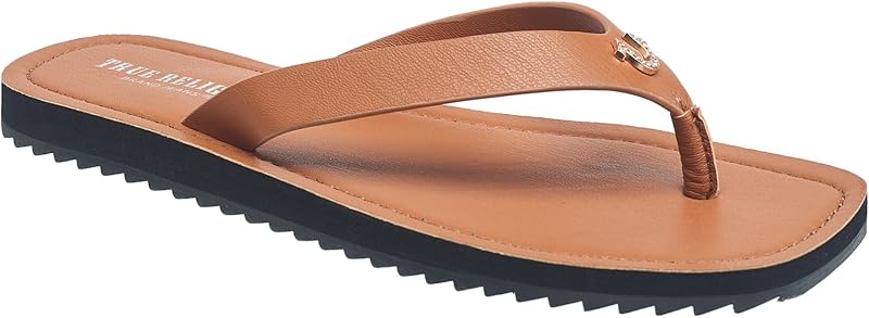 Women’s Flip Flop Sandals – Lightweight Rubber Sole with Iconic Logo Detail