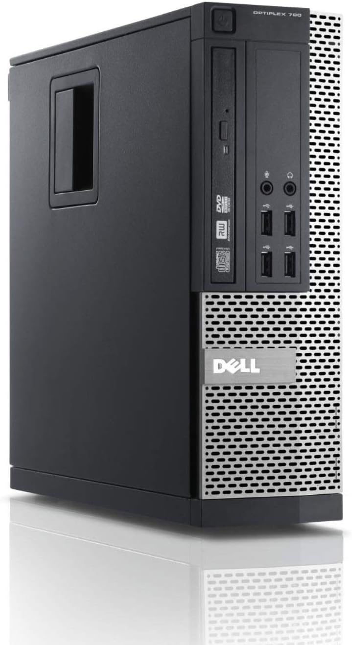 Optiplex Dell Intel i7-2600 Quad Core 16GB RAM 512GB SSD WiFi Windows 10 Desktop PC Computer (Renewed)
