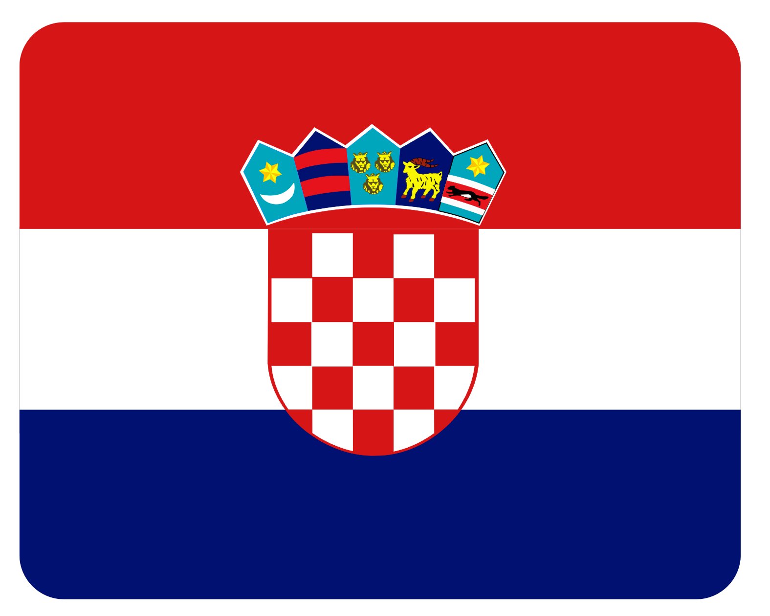 m. kern Mousepad Croatia