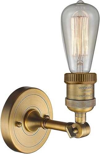 Miniatura 2 de Innovations Iluminación 202-BB-LED Bombilla desnuda 1 Aplique de luz Parte de la Colección de Restauración Franklin