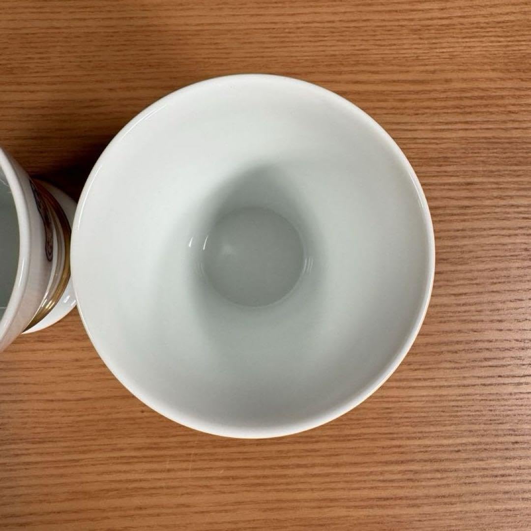 Amazon.co.jp: 伊万里焼 畑萬陶苑：鍋島 更紗文 リングカップ ペア