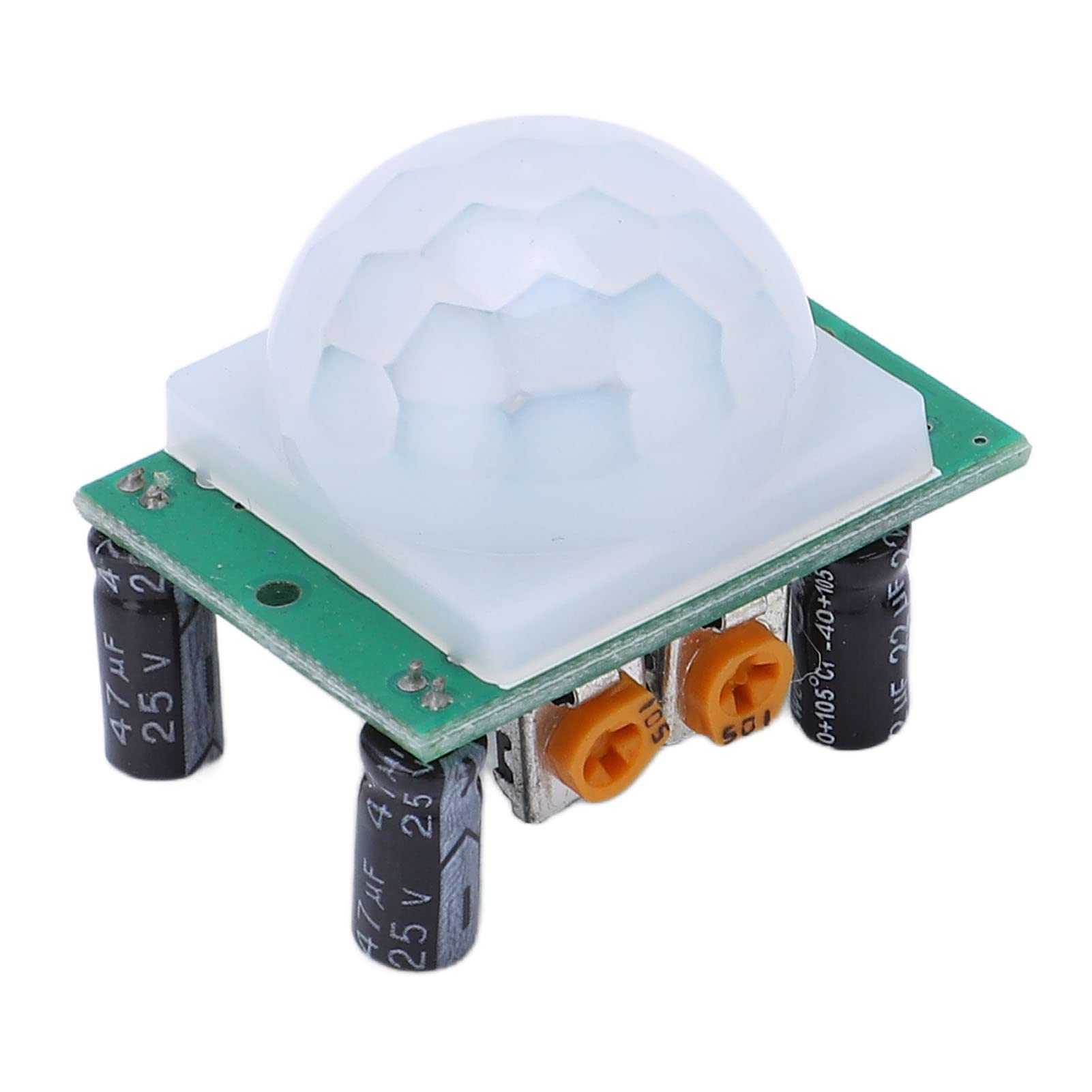 5Pcs PIR Infrared Sensor Module PCB, Sensitive Stable Accurate Human Motion Detector for Alarm System, DC4.5?20V, Anti Interference