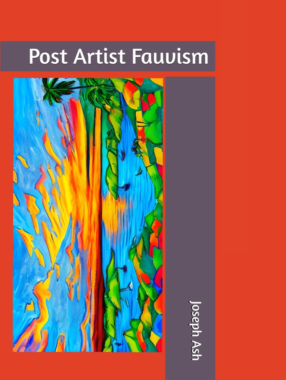 Poster Artist Fauvism - Tableau sur toile salon moderne art expressionniste coloré