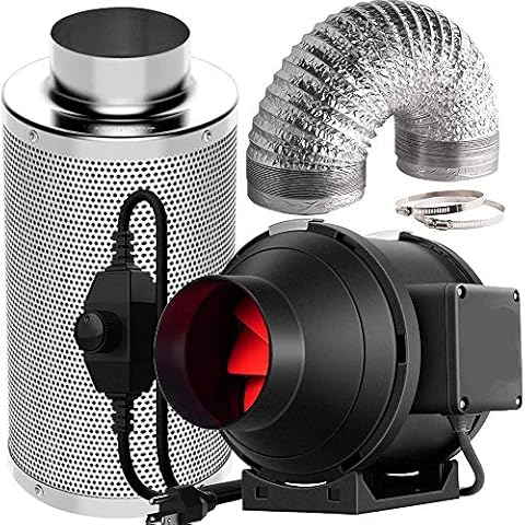 G HYDRO 6 in Inline Fan Controller Ducting Ventilation KIT Cover