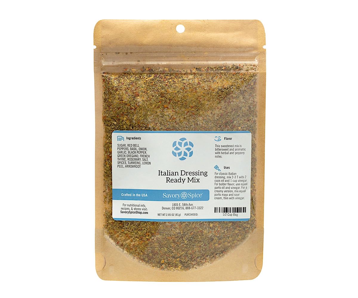 sour cream and italian dressing mix Creamy Italian Salad Dressing