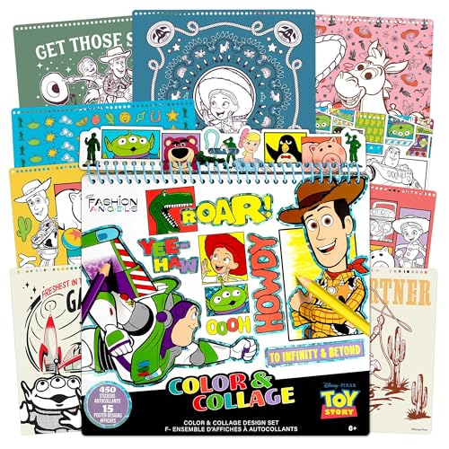 Fashion Angels Disney Pixar Toy Story Color & Collage Portfolio Set