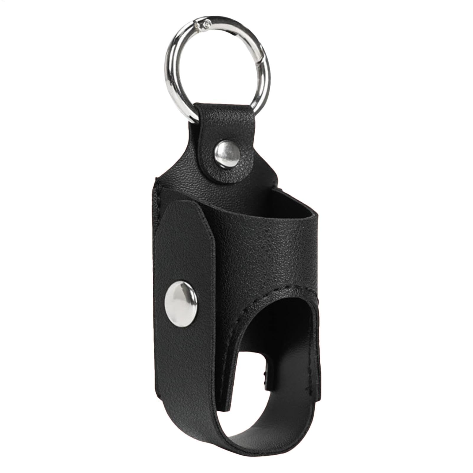 Inhaler Case Protective PU Leather Case Handy Lightweight Travel Keychain