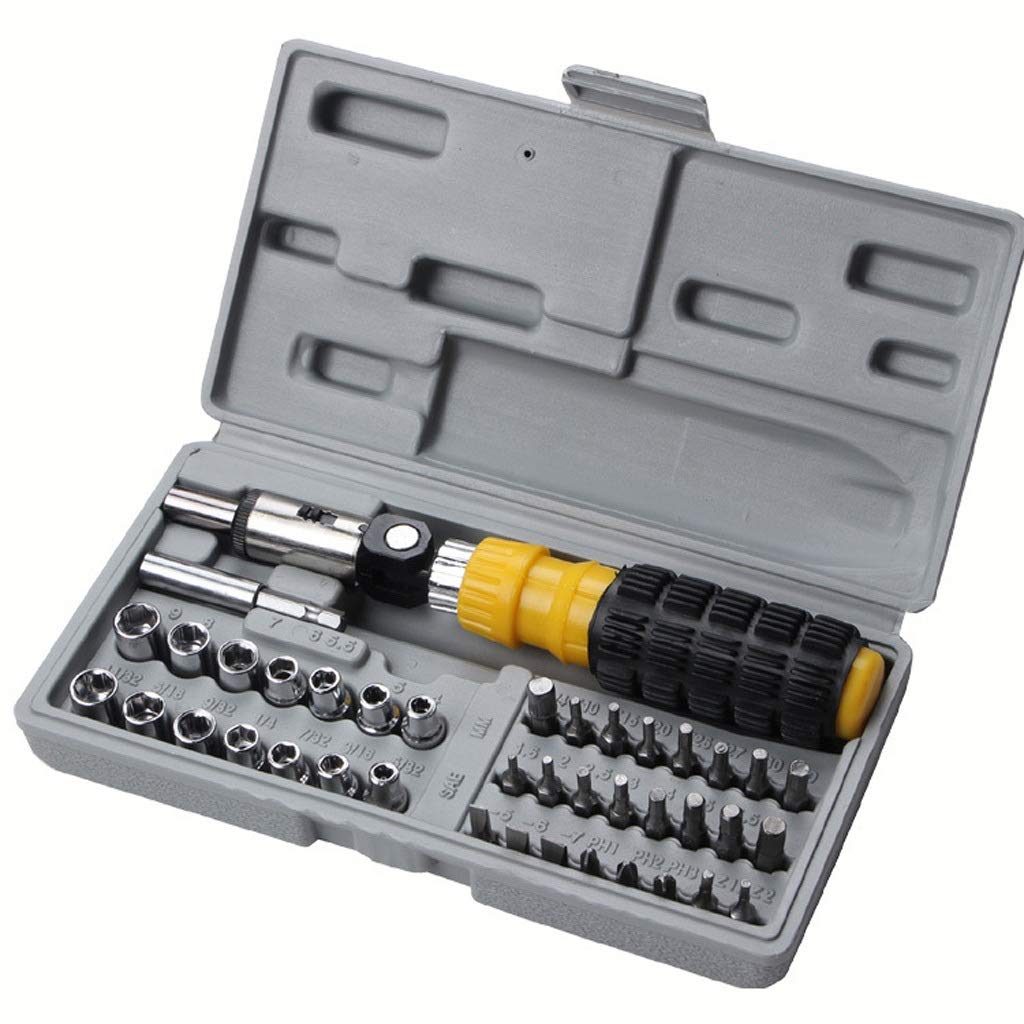 Juego de Destornilladores, 41 en 1, multifunción, precisión, Torx, Hexagonal, Estrella, Juego de Llaves, Kit de Herramientas de reparación magnéticas, Herramienta Manual