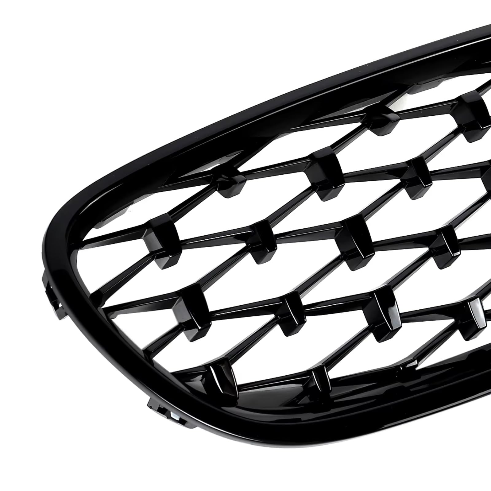 Griglia Anteriore Auto Per Per Serie 5 F10 F11 | Griglia del rene del paraurti anteriore Griglie racing stile diamante Griglia del radiatore Griglia Anteriore Doppio
