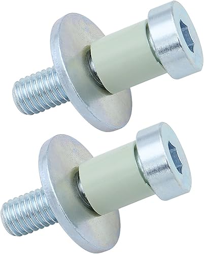 Miniatura 2 de munirater 2 pernos de bloqueo de puerta de acero aleado de plástico de repuesto para camión Blazer C10 9601750 38420 1971-1987