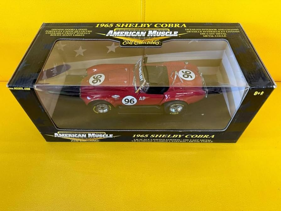 Ertlアーテル/'65 Shelbyシェルビー Cobraコブラ 1/18 Ertlアーテル/'65 Shelbyシェルビー Cobraコブラ 1/18 絶版