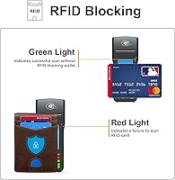 Vista 6 de Cartera para Galaxy SmartTag, Marrón, Carteras con soporte para rastreador