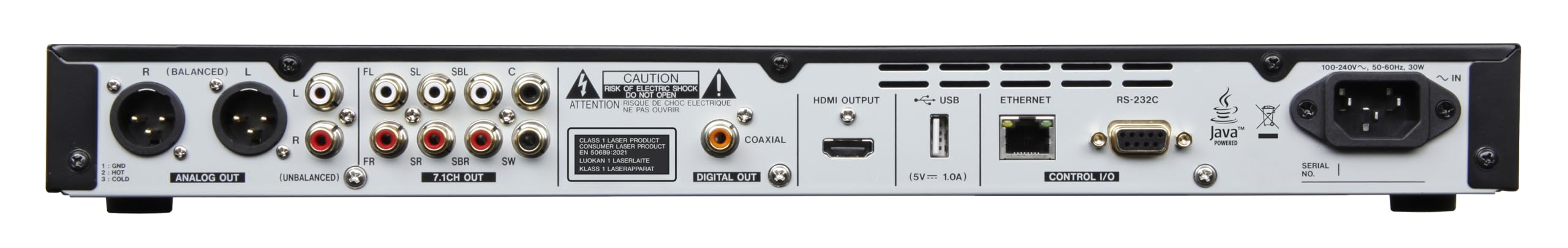 Tascam BD-MP1MK2 Professioneller Rackmount-Blu-ray-Player mit SD- und USB-Wiedergabe