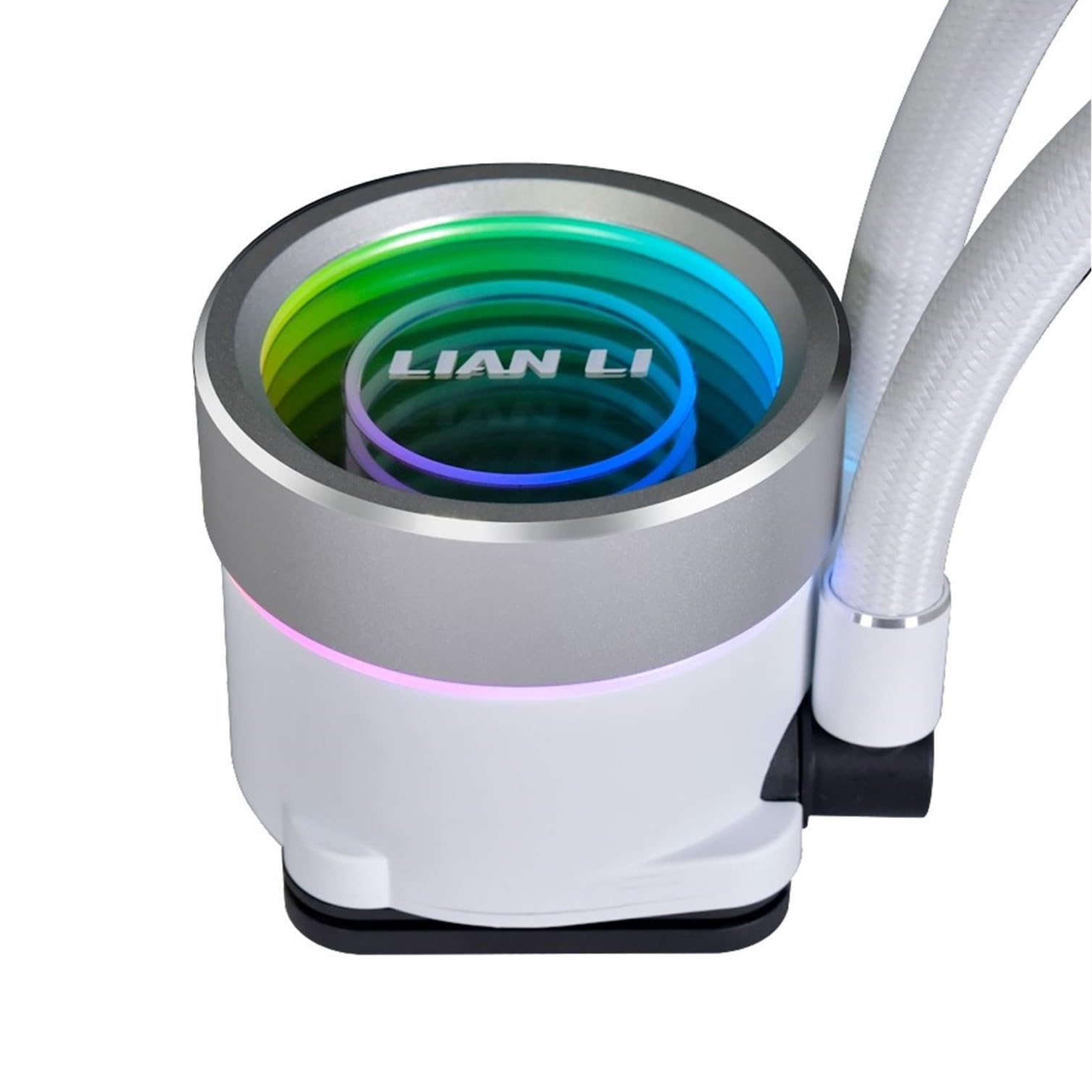 Lian Li Galahad II Trinity Boitier PC Refroidisseur de Liquide Tout-en-Un 12 cm Blanc 1 pièce(s)