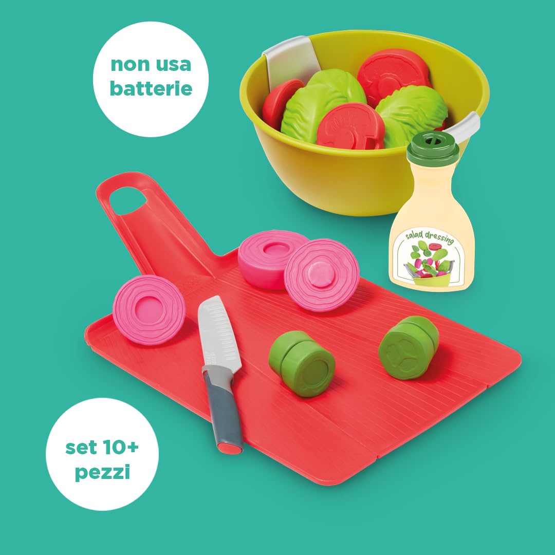 Joseph Joseph Wash & Scrub – Set Gioco Lavaggio Piatti Per Bambini 3+ Con Stoviglie Che Cambiano Colore A Contatto Con Acqua Calda