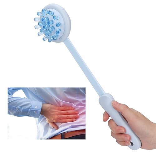 Miniatura 4 de Masajeadores manuales de espalda, martillo largo de mano para cuerpo, piernas, brazos, espalda, reducir la fatiga, el dolor, golpeador, rascador
