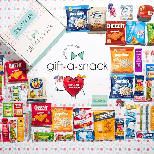 image for Nut Cravings Gift A Snack - Congratulations Snack Box Variety Pack Car