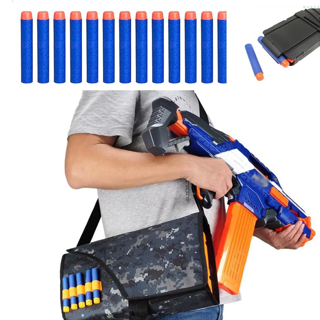 150 Nerf Pfeile Ersatz - EVA Schaum Darts Für Nerf Blaster