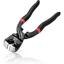 PURUS 8-Inch High-Leverage End Cutting Pliers, Staple Pullers, Nail Puller Tools, Nail Removers, Nail Remover Tools, Nail Pliers, and Cats Paw Nail Pullers, Ideal for Carpenters Pincers