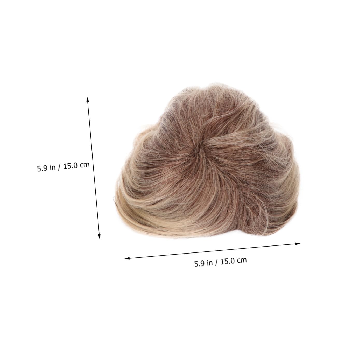 Healeved 3stücke Damen Kurzhaar Perücke Mit Lockigen Modischen Strähnen Kunsthaar-wig Für Alltag Partys Cosplay Und Mehr Atmungsaktiv Und Komfortabel Zu Tragen