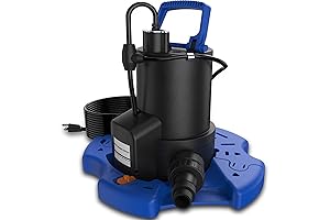 AgiiMan Automatic Pool Cover Water Removal Pump 1.5HP 4500GPH