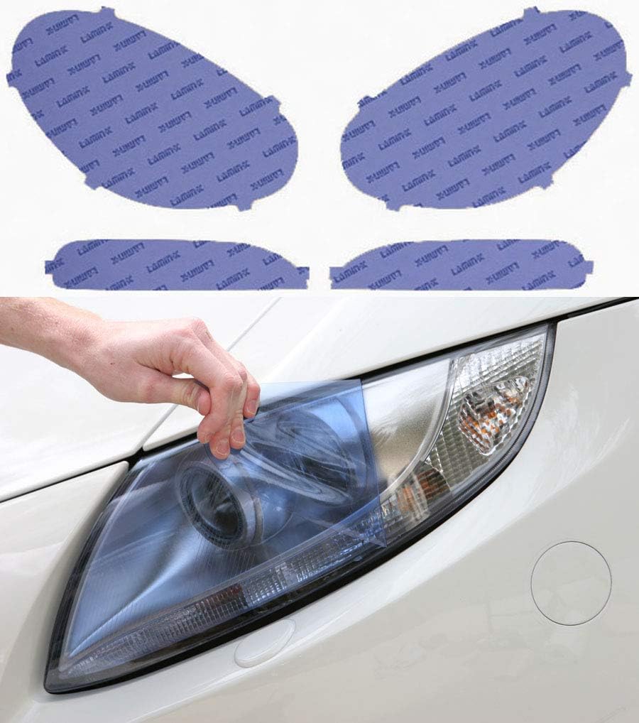 Laminx Custom Fit Blue Headlight Covers for Porsche