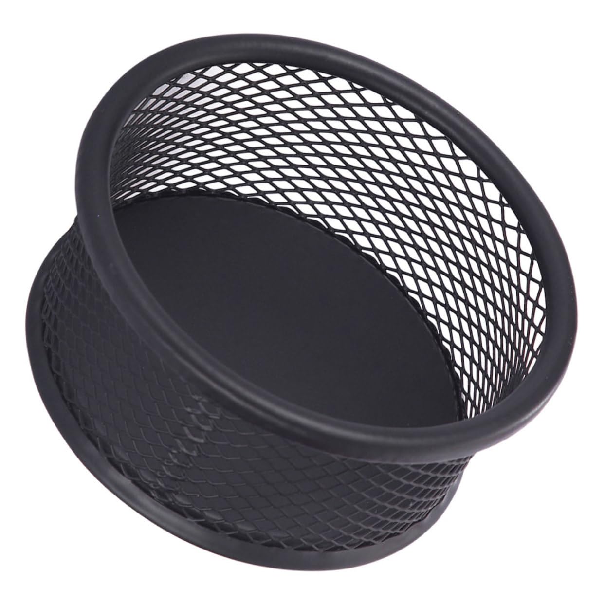 MOLUCKFU Mesh Design Paper Clip Storage Box Multi-functional Desktop Organizer for Office Supplies Sturdy Construction for Paper Clips Thumbtacks and More Elegant Storage for Neat