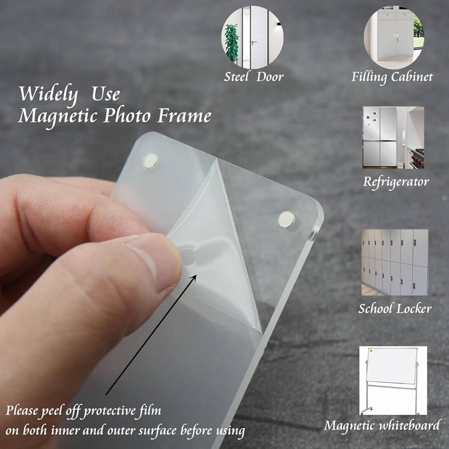 Amazon.com - SULEPE Magnetic Polaroid Picture Frame 3.5x4.25