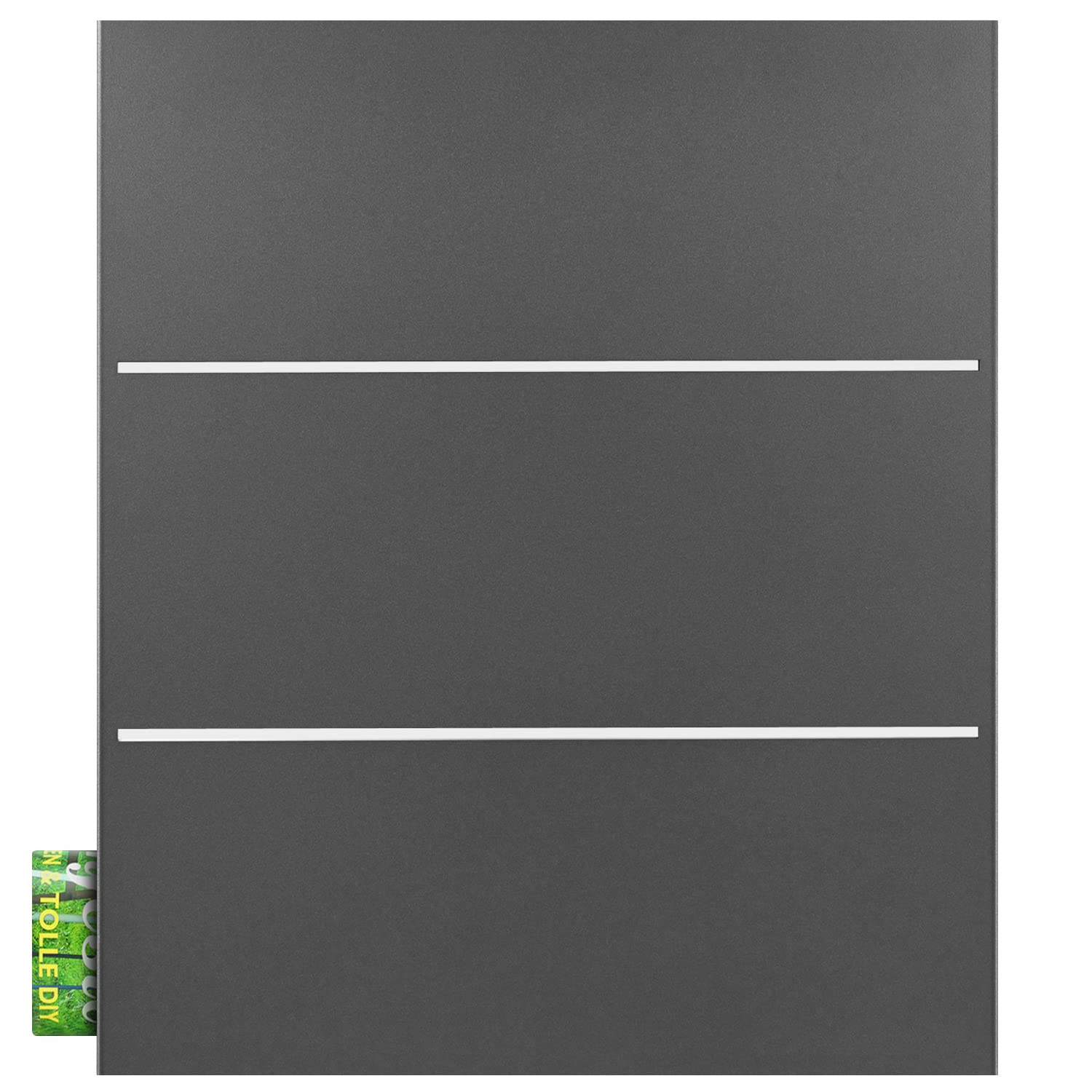 MOCAVI UP Boîte Aux Lettres Encastrée En Gris Anthracite (RAL 7016) Contenance De 12 Litres Et