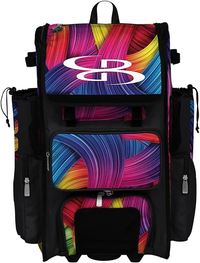 Boombah Superpack Hybrid Rolling Bat Bag Flow Bat Pack