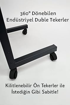 Height Adjustable MDF Laptop Study Desk