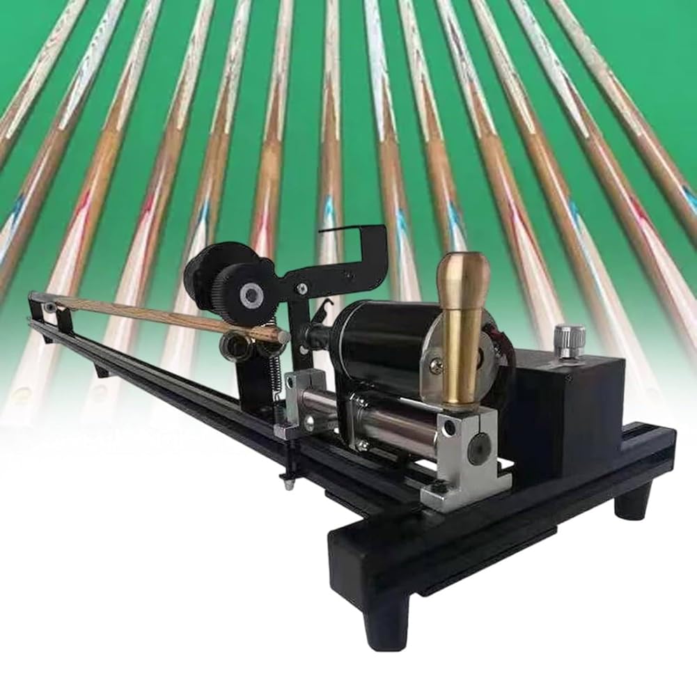 Herramienta Profesional para Reparar Puntas de Taco de Billar, Compatible con Abrazaderas de Snooker, tornos de Billar, enderezadores de Palos y reemplazo de Cuero.