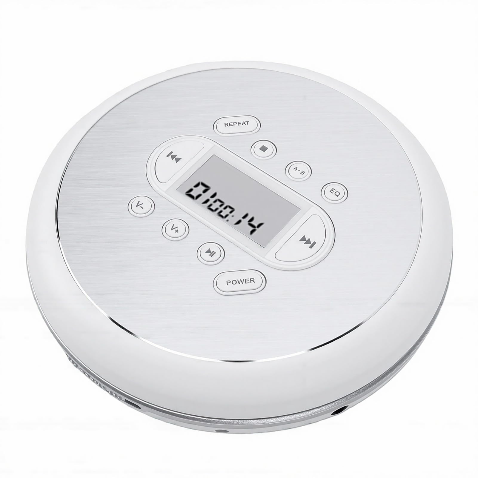 Generic Lettore CD Portatile Anti-salto Lettore Musicale Leggero e Resistente per gli Spostamenti Utilizza Materiale ABS Leggero
