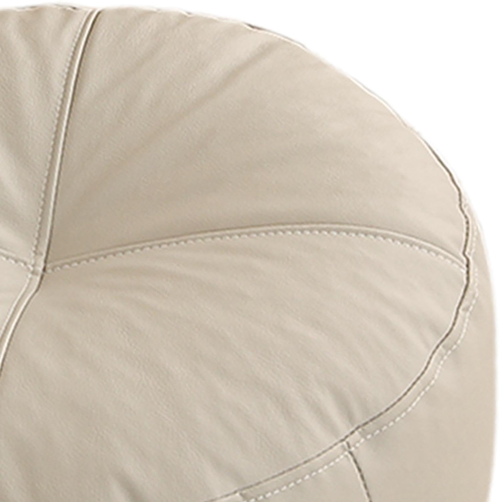poduszki na krzesła, Poduszka podłogowa Poduszki tatami Okrągła dekoracyjna poduszka Futon, na zewnątrz, patio do wewnątrz, krzesło domowego biura(Light Grey)