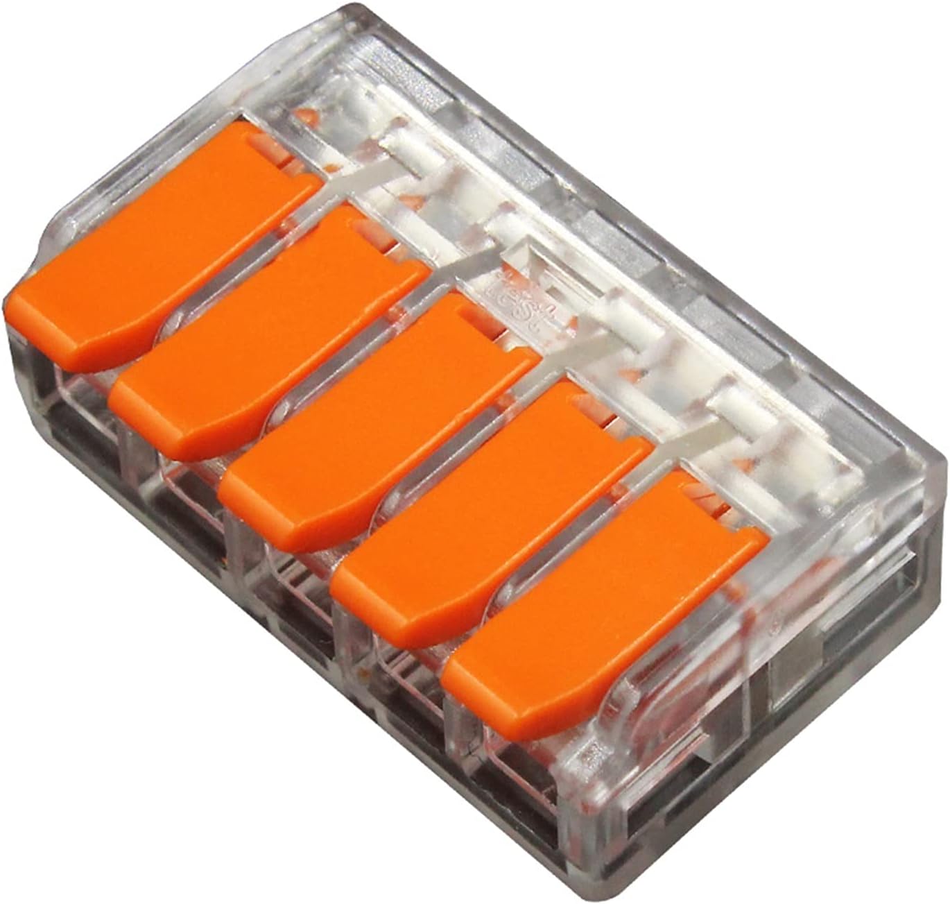 Amazon.co.jp JUSU Store ケーブルコネクタ6mm2オレンジミニクイックコネクタユニバーサルコンパクトケーブルコネクタ