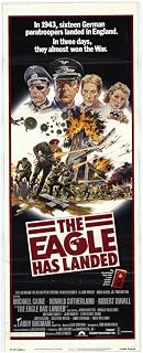 Black Empire The Eagle Has Landed Movie Insert Michael Caine Donald Sutherland Room Decor Wall Art Print 12x16 Poster