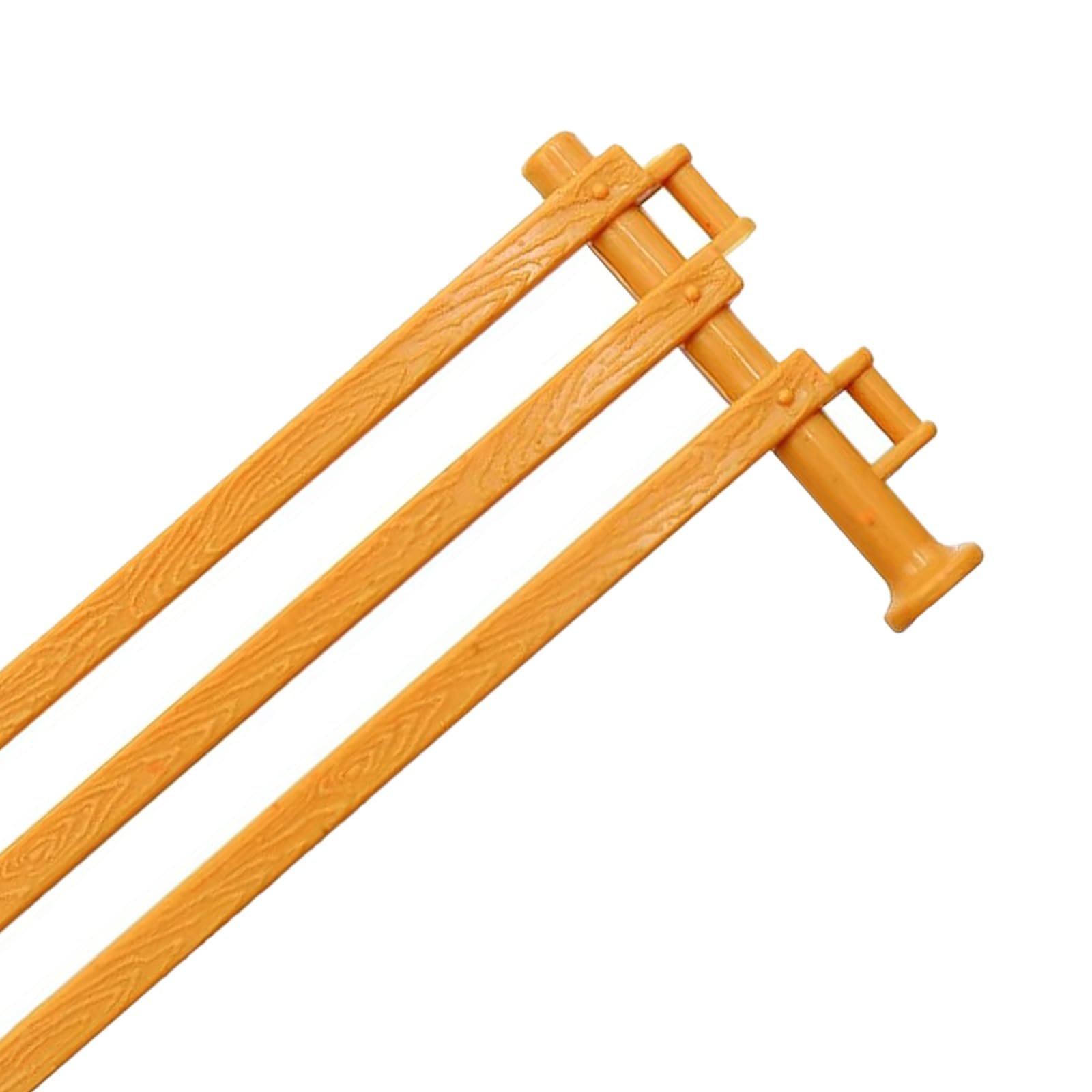 Lot de 60 clôtures Miniatures réalistes pour Maison de poupée, Jouets en Plastique - Accessoires de Jardin et Ferme