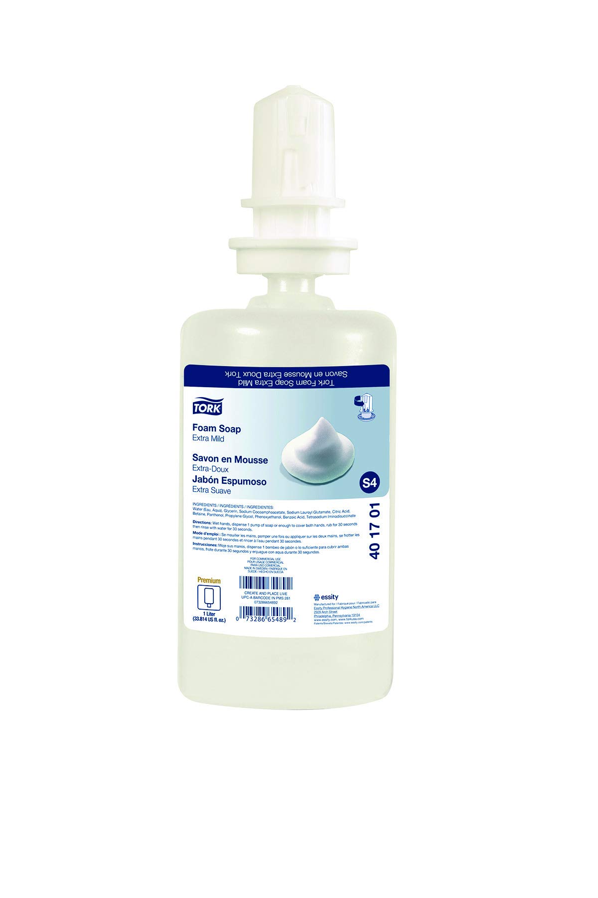 Tork Premium Extra Mild Foam Soap, 1 L , 5 Bottles