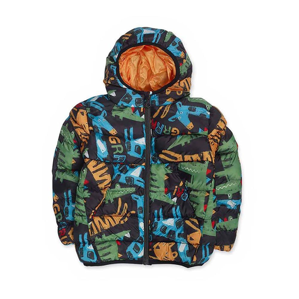 Tuc Tuc Parka acolchada de niño color negro colección my troop