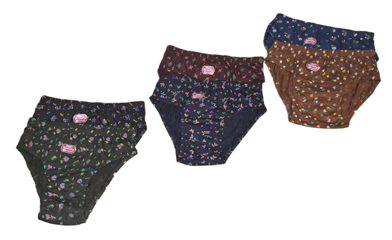 Women?s Cotton Printed Panties | Soft & Breathable Mid Waist Innerwear | Comfortable Briefs for Girls & Ladies-(14_Print-6)-picture-48